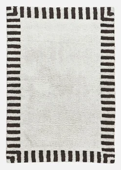 bonprix bonprix Muebles De Baño·Alfombrillas De Baño|Alfombrillas De Baño>Alfombrilla de baño con diseño minimalista Negro