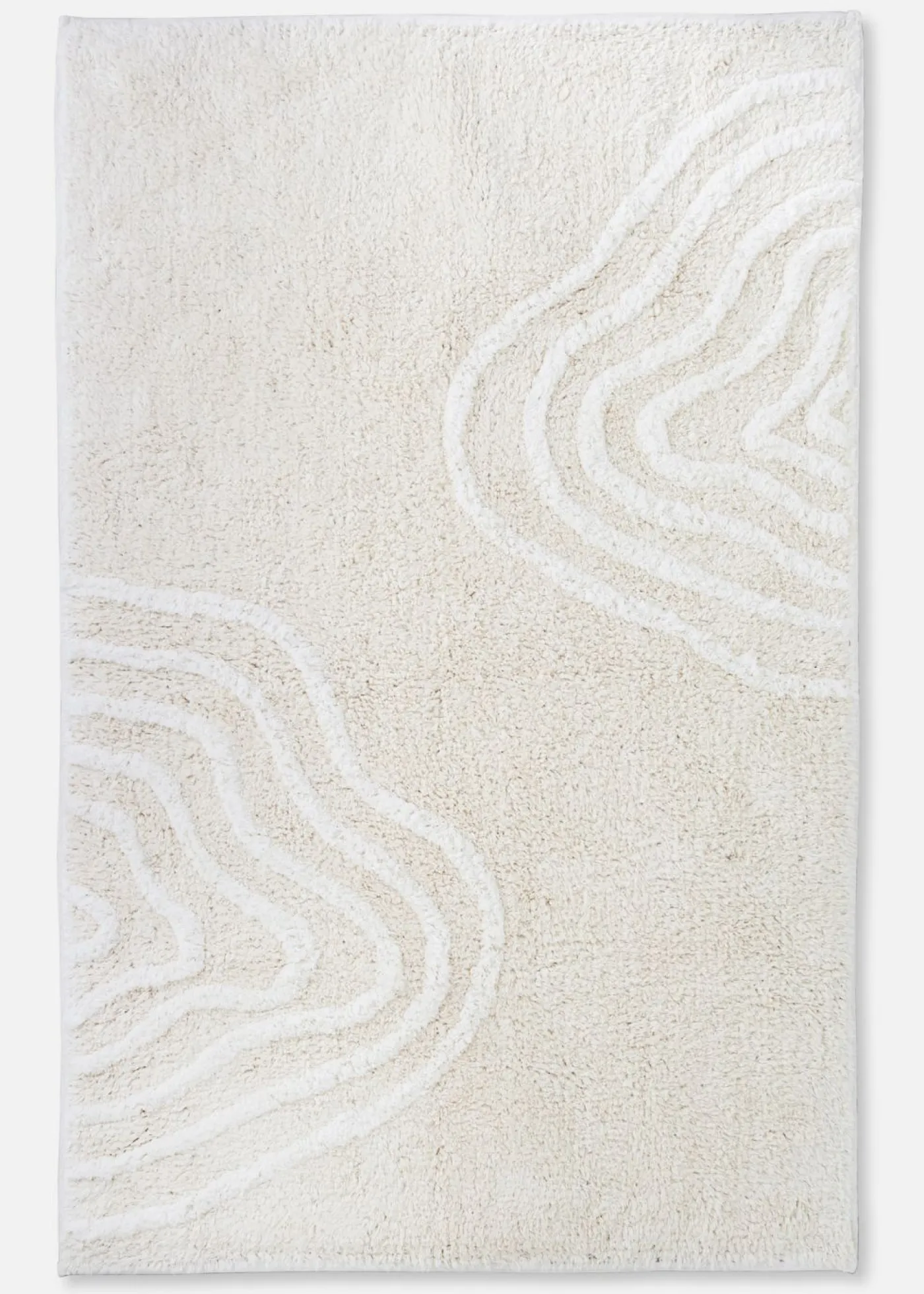 bonprix bonprix Muebles De Baño·Alfombrillas De Baño|Alfombrillas De Baño>Alfombrilla de baño con diseño gráfico Crudo con estampado gráfico