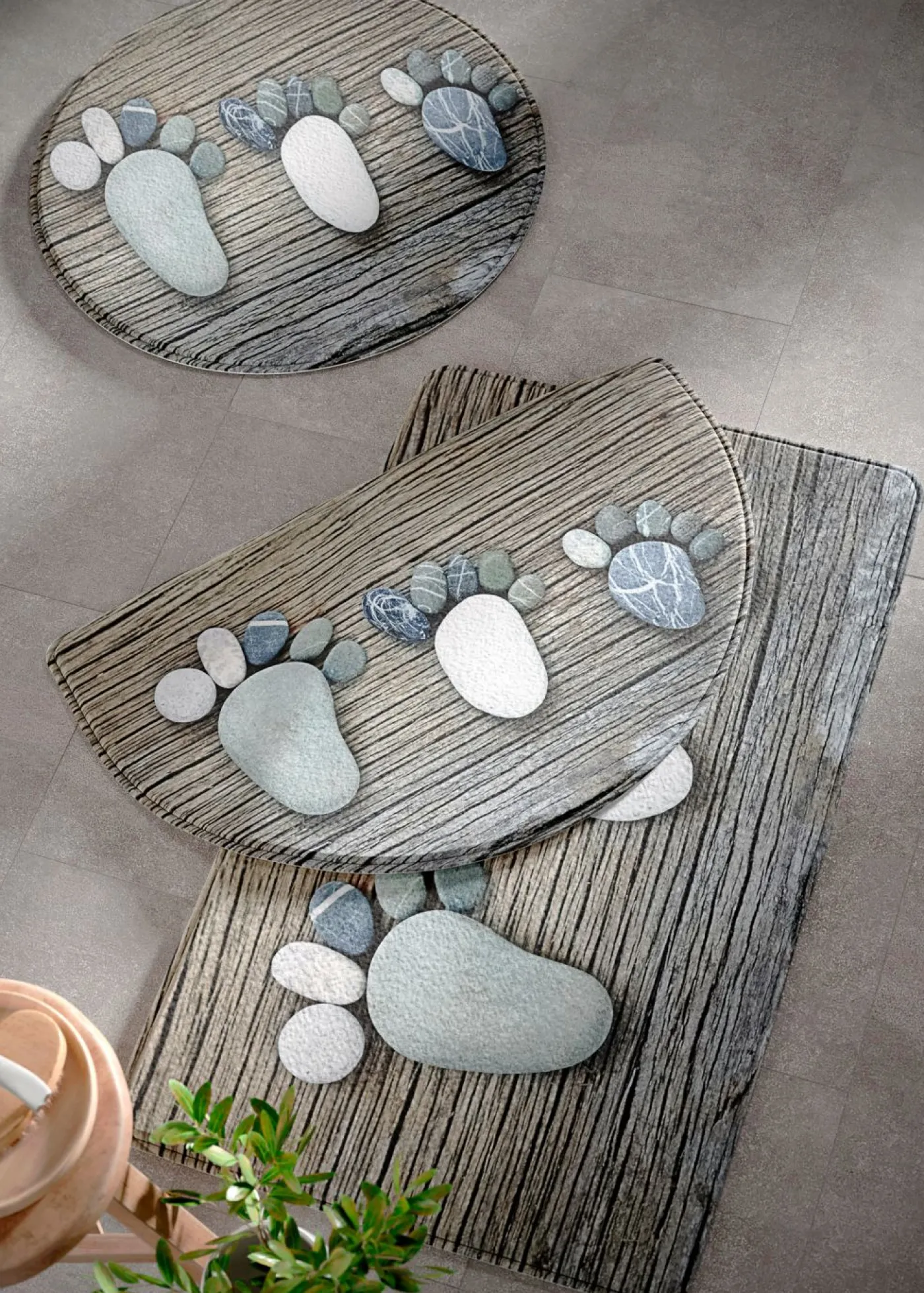 bonprix bonprix Alfombrilla de baño con espuma viscoelástica