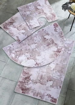 bonprix bonprix Alfombrilla de baño con estampado de mármol