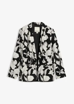 bonprix bonprix Blazers|Novedades>Americana Negro de flores