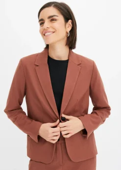 bonprix bonprix Blazers>Americana con bolsillos marrón ahumado
