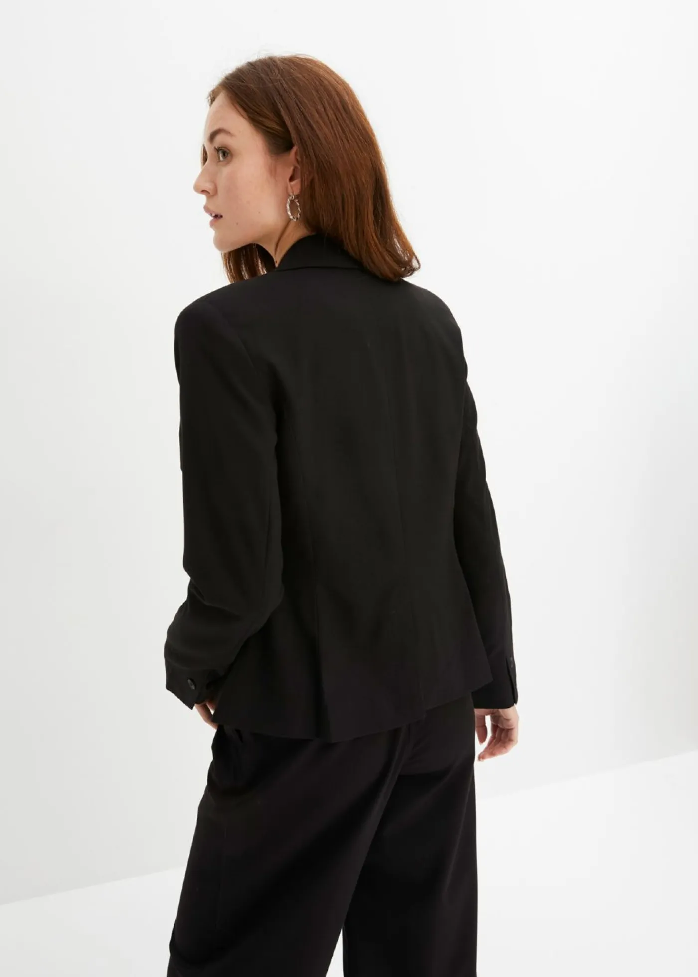 bonprix bonprix Blazers>Americana con bolsillos Negro