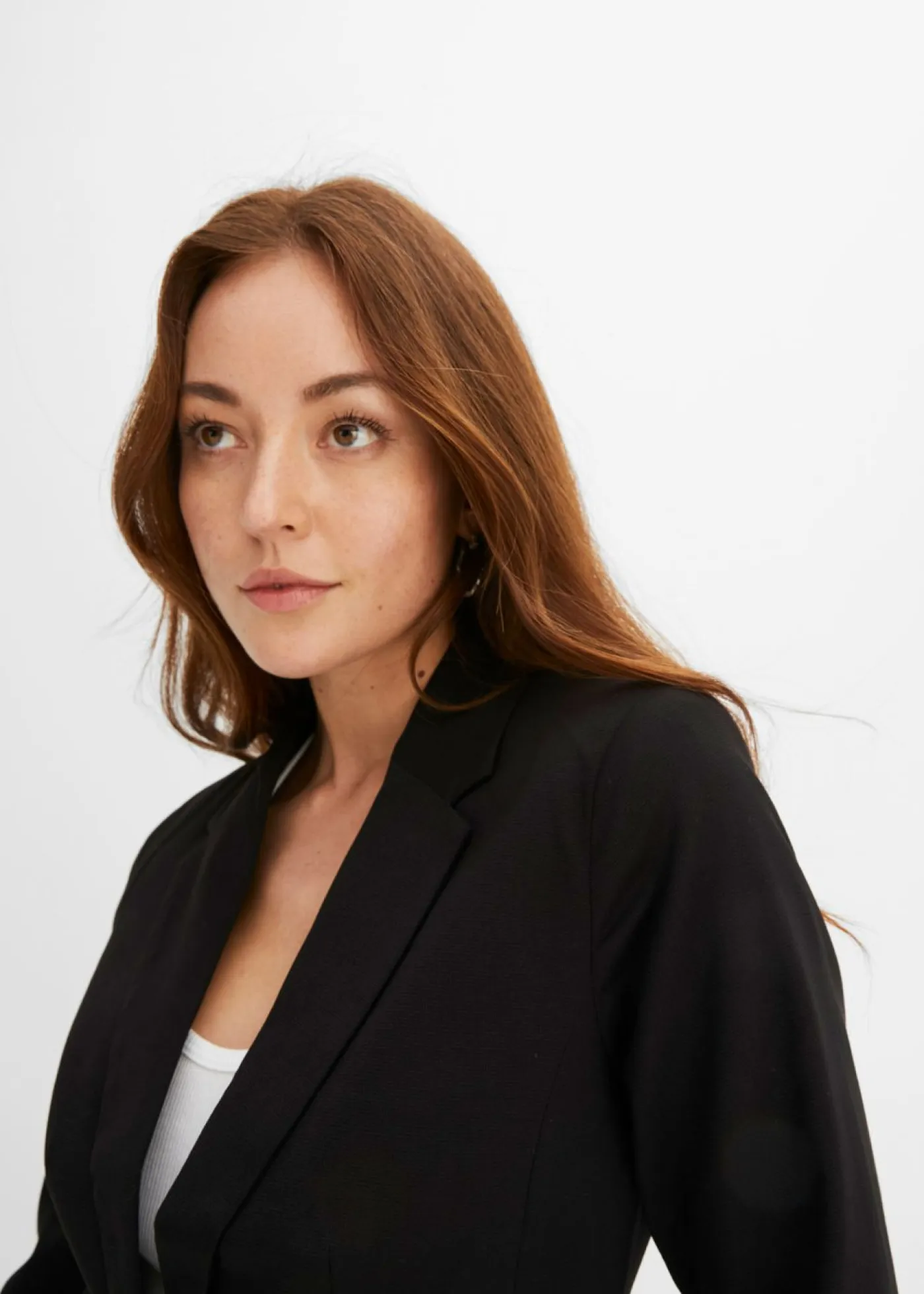 bonprix bonprix Blazers>Americana con bolsillos Negro