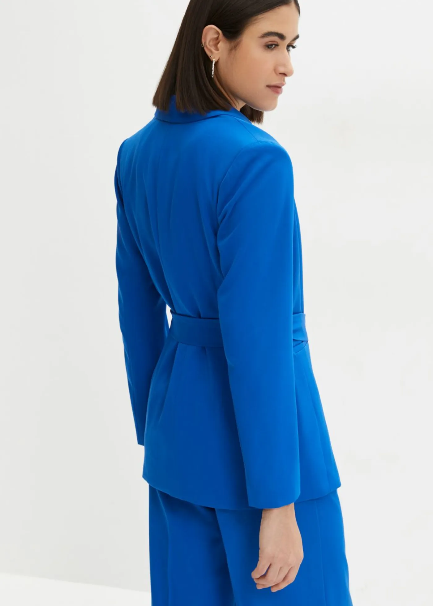 bonprix bonprix Blazers|Novedades>Americana con cinturón Azul ártico