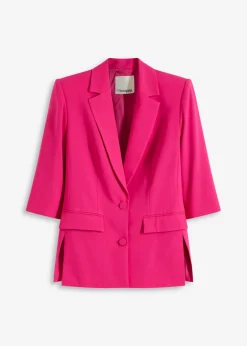 bonprix bonprix Blazers>Americana con hombros marcados en tendencia Pink lady