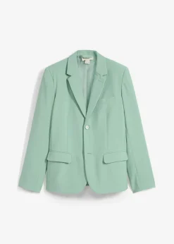 bonprix bonprix Ropa 9 A 16 Años·Conjuntos Y Camisas>Americana con una hilera de botones Verde pastel