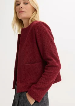 Mujer bonprix bonprix Americana corta de punto