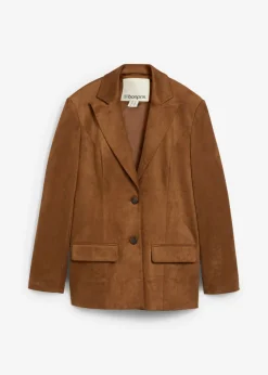 Mujer bonprix bonprix Americana de ante sintético