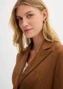 Mujer bonprix bonprix Americana de ante sintético