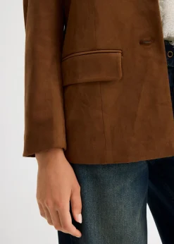 Mujer bonprix bonprix Americana de ante sintético