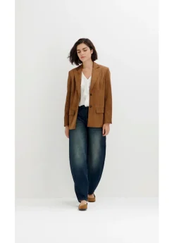 Mujer bonprix bonprix Americana de ante sintético