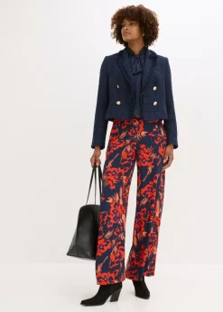 Mujer bonprix bonprix Americana de bouclé con botones decorativos