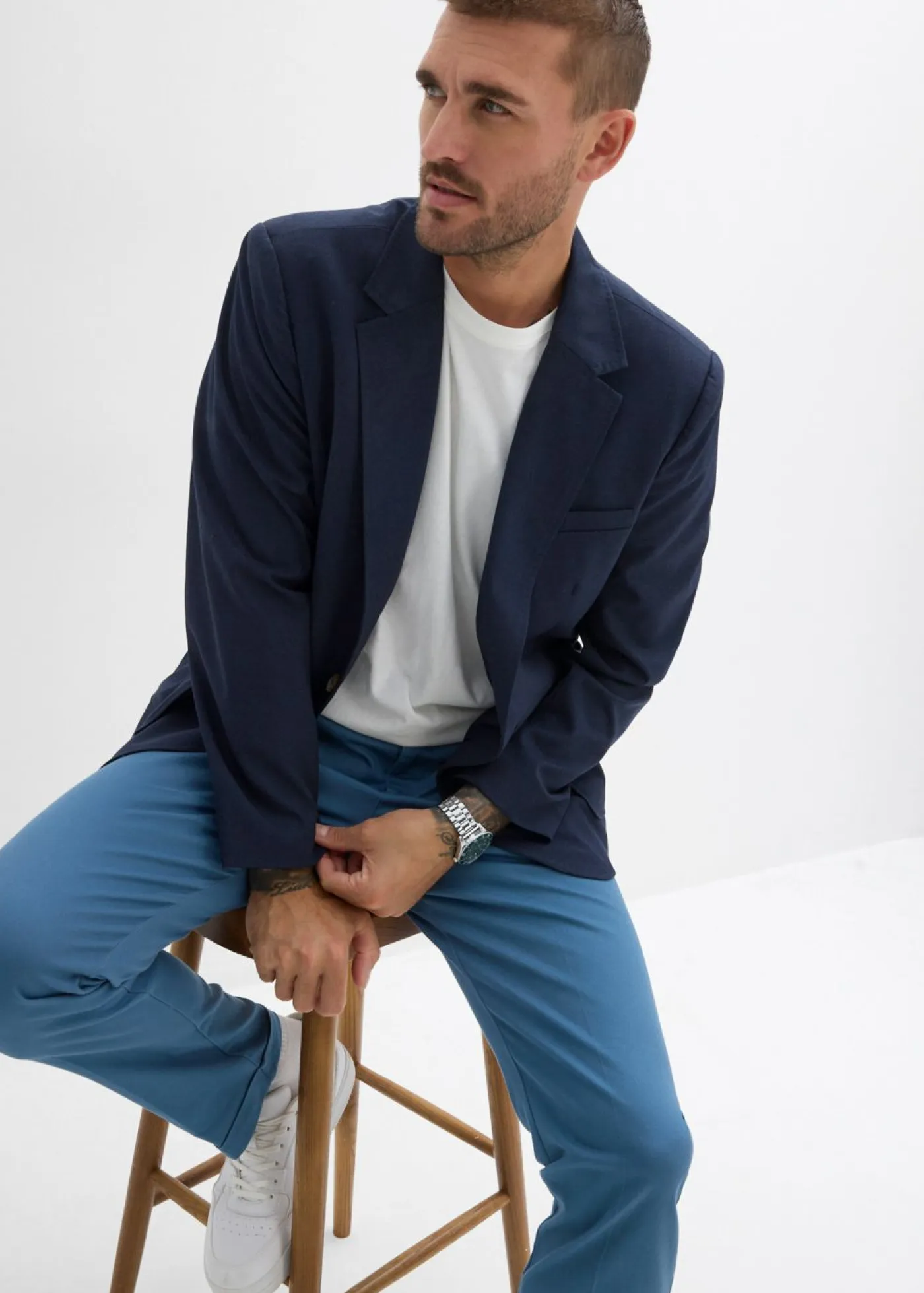 Hombre bonprix bonprix Americana de corte regular