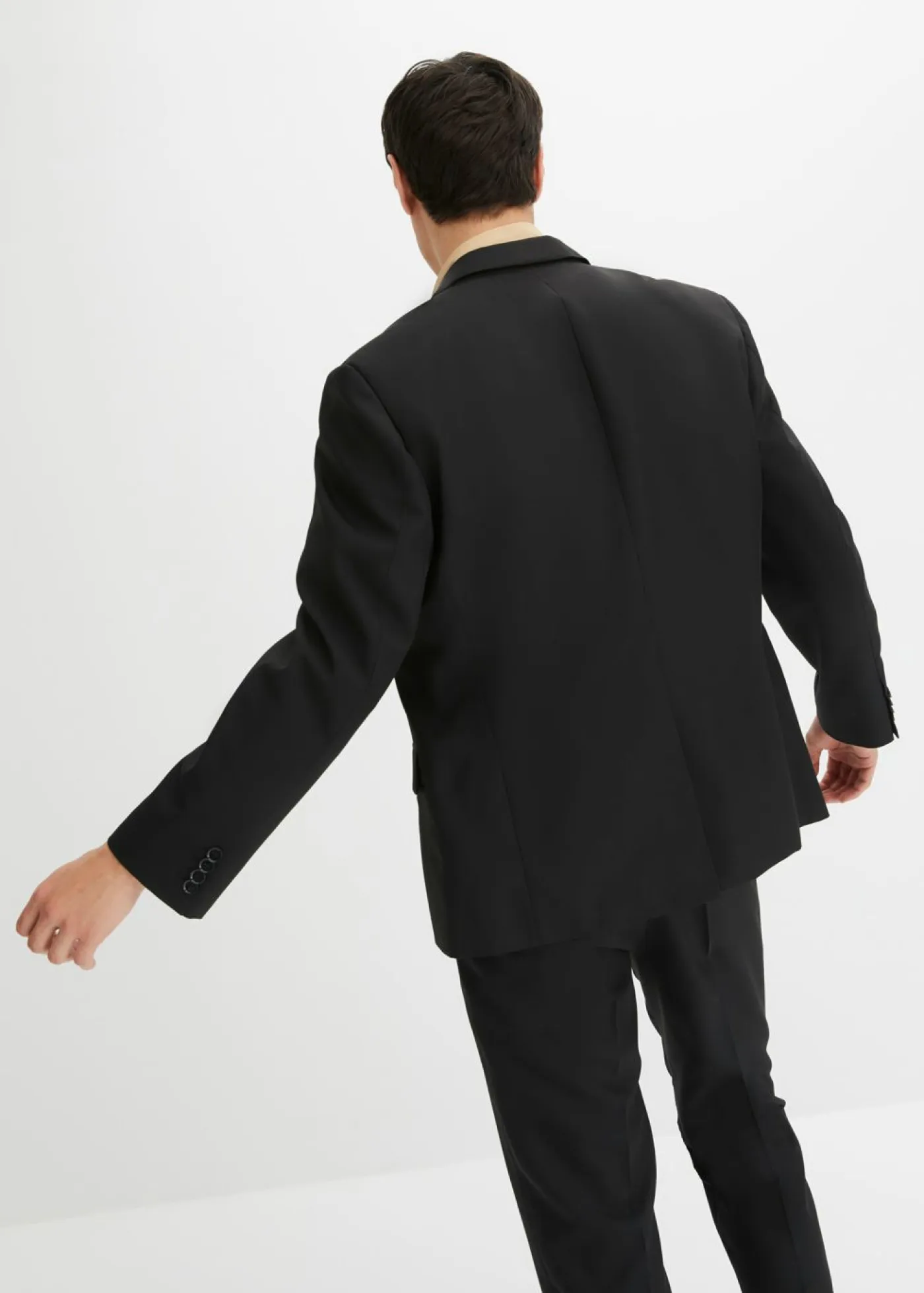 bonprix bonprix Trajes>Americana de corte regular Negro