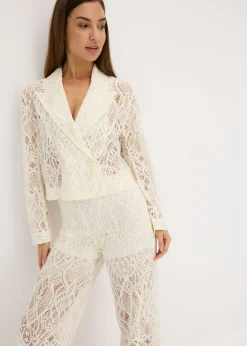 Mujer bonprix bonprix Americana de encaje