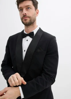Hombre bonprix bonprix Americana de esmoquin con elástico y corte ajustado
