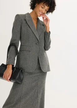 Mujer bonprix bonprix Americana de estilo tweed