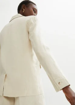 Mujer bonprix bonprix Americana de lino puro