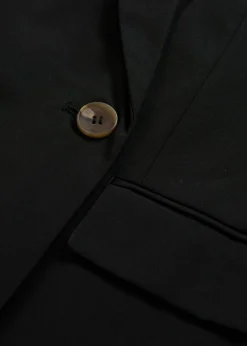 bonprix bonprix Blazers>Americana de mezcla de viscosa Negro