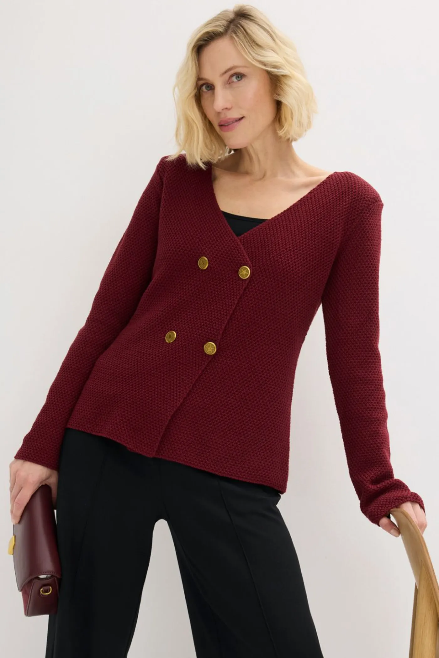 Mujer bonprix bonprix Americana de punto