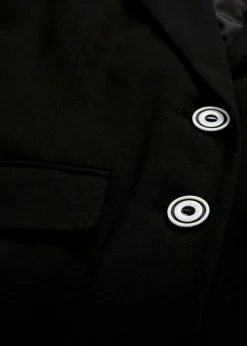 Mujer bonprix bonprix Americana de punto de algodón con detalles de rayas