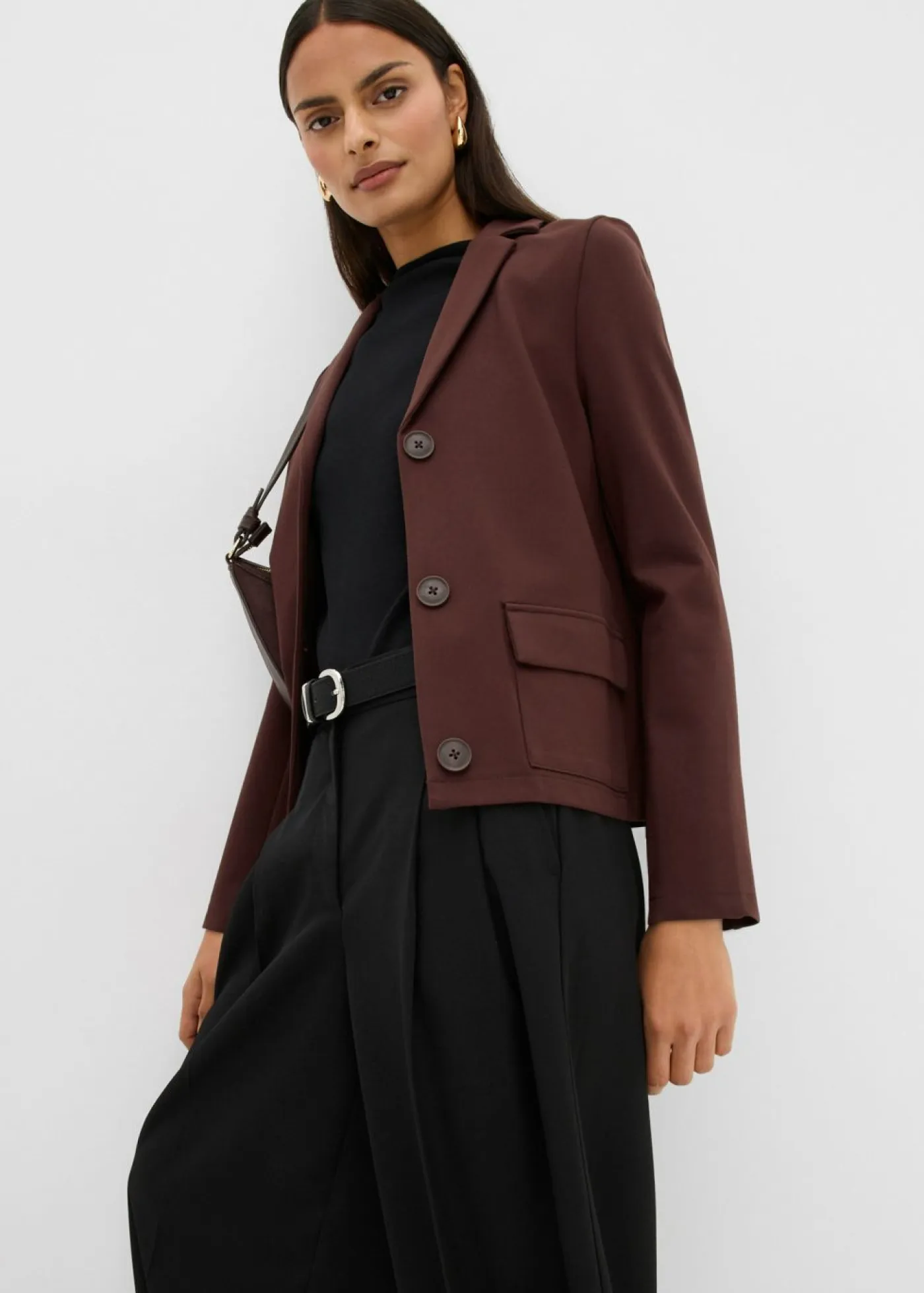 Mujer bonprix bonprix Americana de tejido Punto di Roma