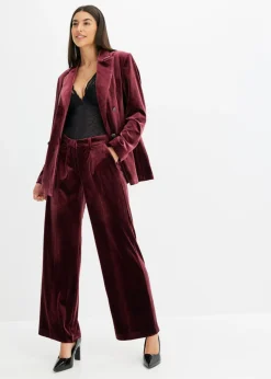 Mujer bonprix bonprix Americana de terciopelo suave