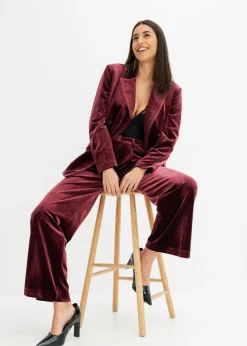 Mujer bonprix bonprix Americana de terciopelo suave