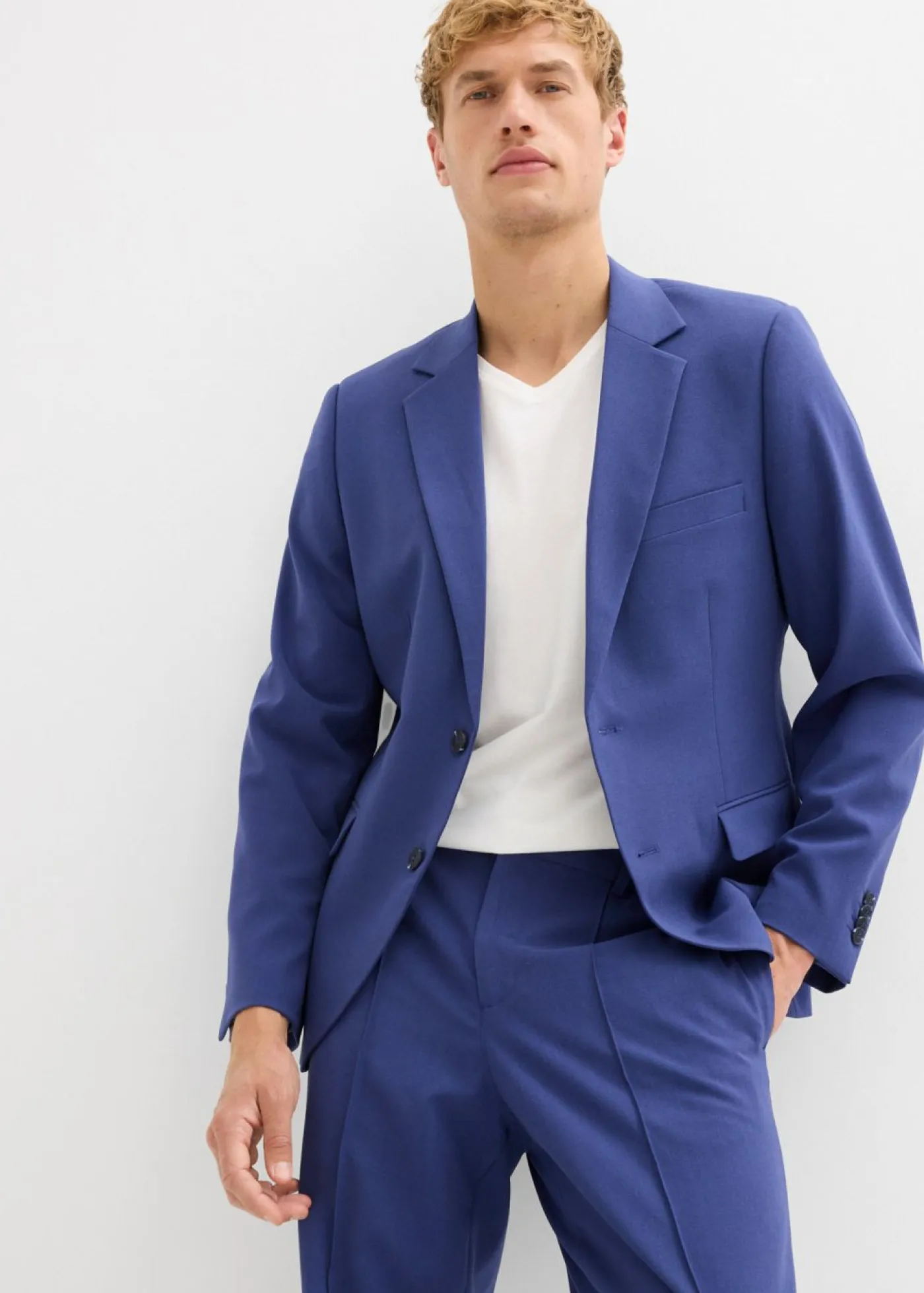 Hombre bonprix bonprix Americana elástica de traje, regular fit