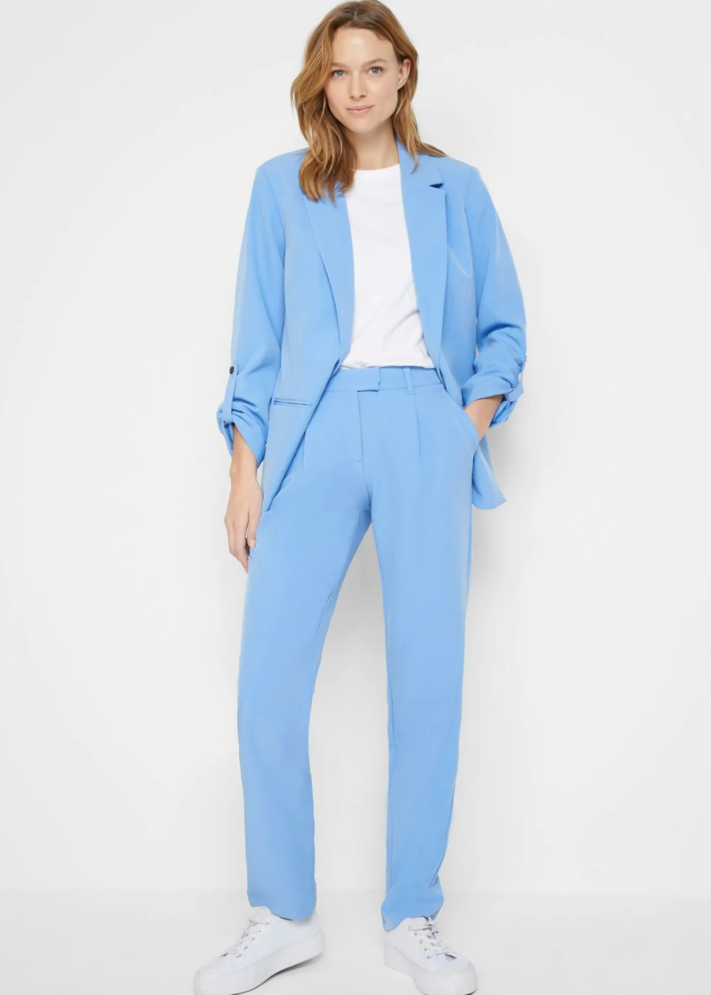 bonprix bonprix Blazers|Novedades>Americana holgada azul provenzal