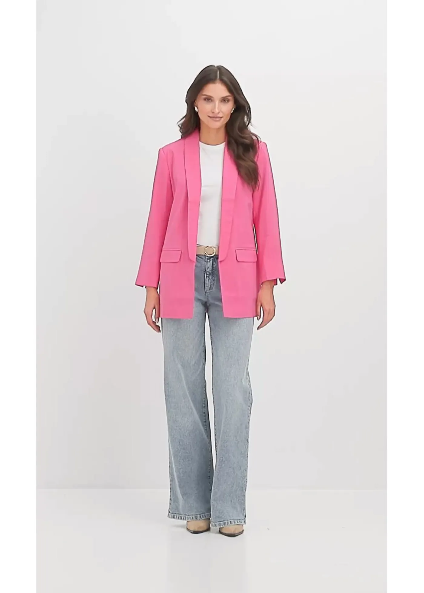 Mujer bonprix bonprix Americana larga de mezcla de viscosa