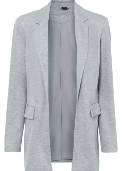 Mujer bonprix bonprix Americana larga de punto con bolsillos