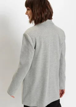 Mujer bonprix bonprix Americana larga de punto con bolsillos