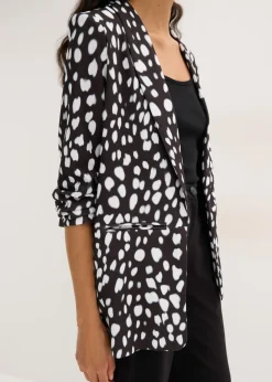 Mujer bonprix bonprix Americana larga estampada