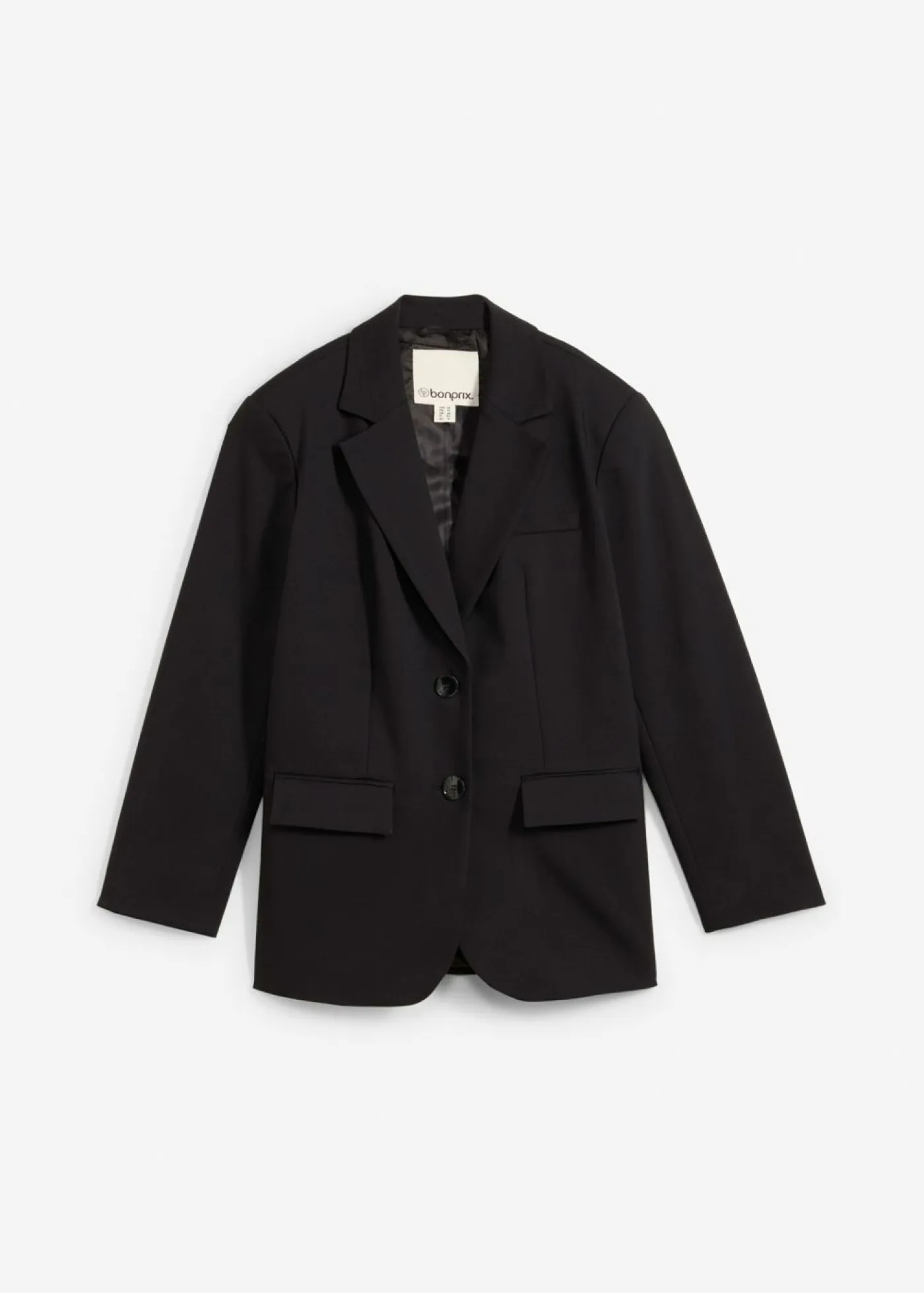 bonprix bonprix Esenciales|Blazers>Americana oversize Negro