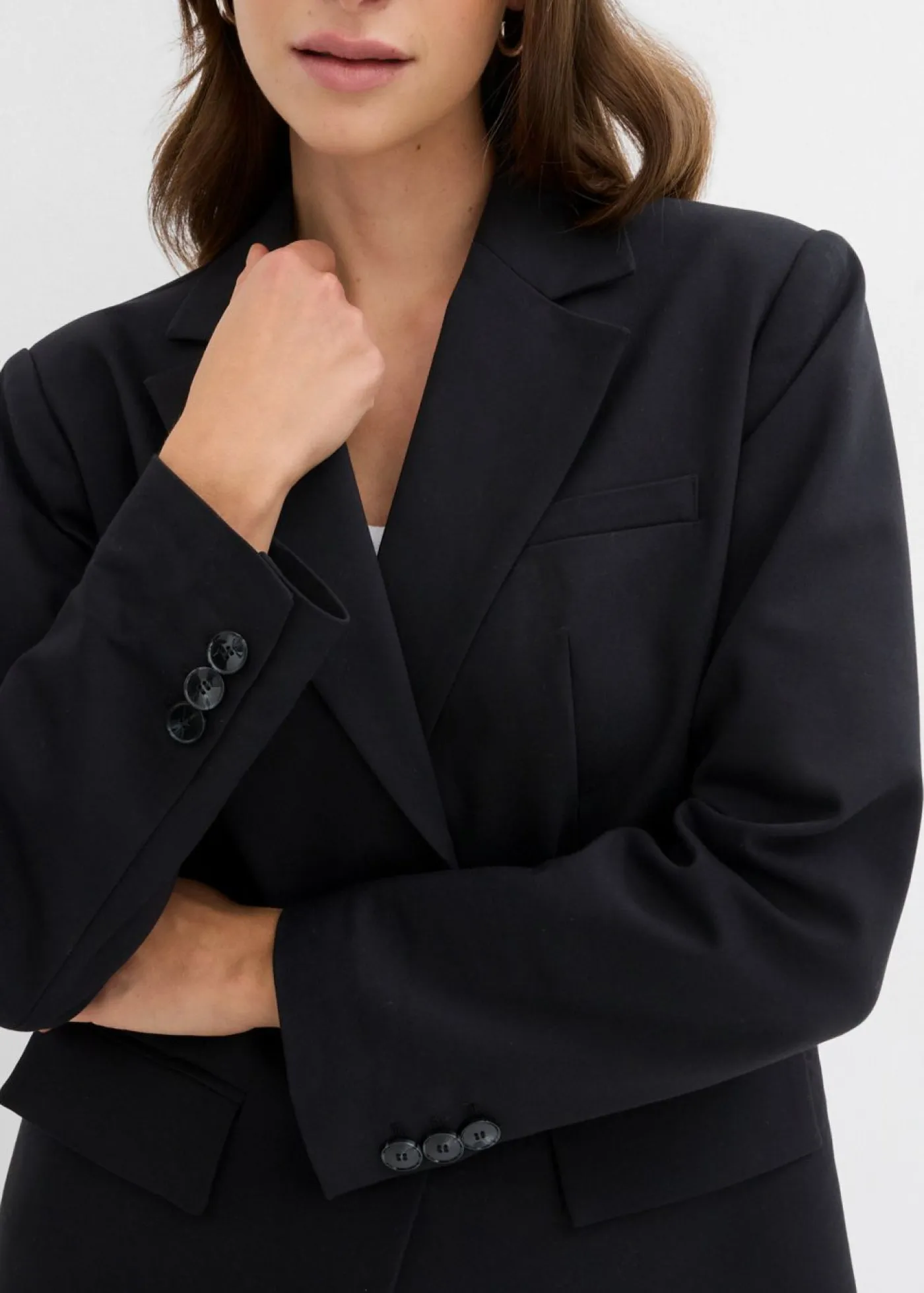 bonprix bonprix Esenciales|Blazers>Americana oversize Negro