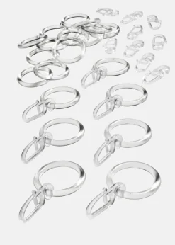 bonprix bonprix Anillas para cortinas con ganchos (30 unidades)