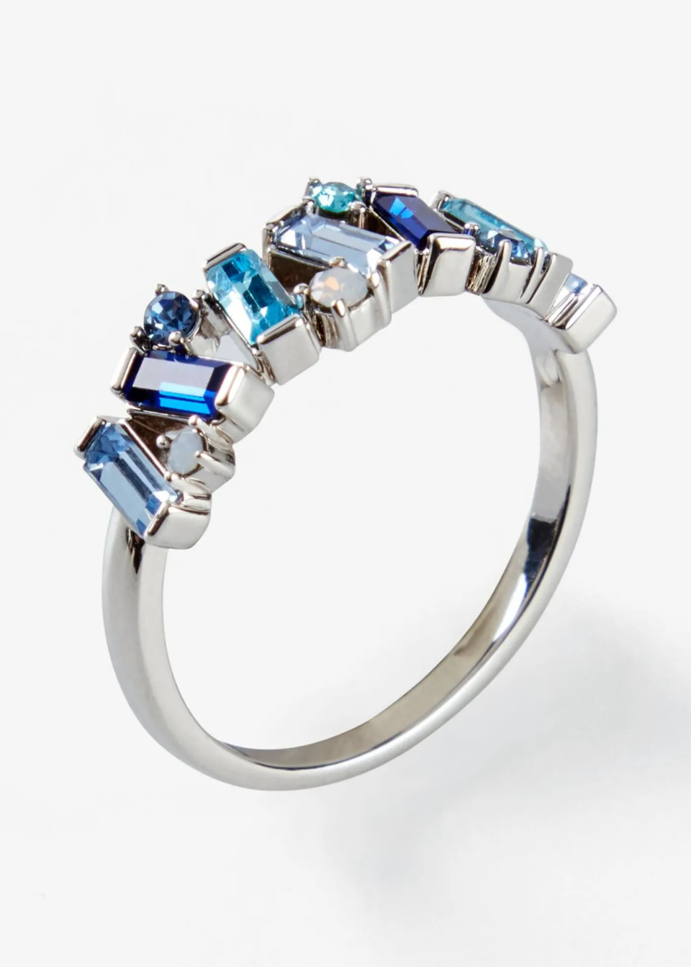 bonprix bonprix Complementos Temáticos·Accesorios Elegantes|Joyería>Anillo plata rodinada-azul