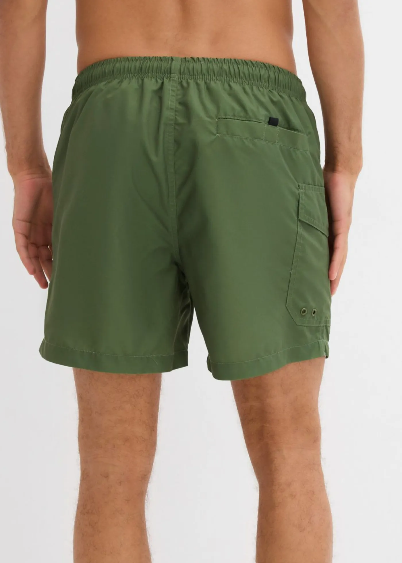 bonprix bonprix Trajes De Baño|Ropa De Playa>Bañador con bolsillo tipo cargo caqui oscuro