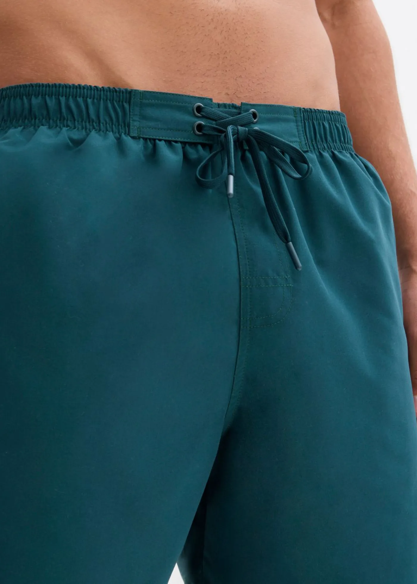 bonprix bonprix Trajes De Baño|Ropa De Playa>Bañador con bolsillos laterales Verde petróleo