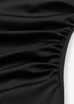 bonprix bonprix Vestidos Moldeadores|Bañadores>Bañador con efecto moldeador medio y tirantes anchos Negro