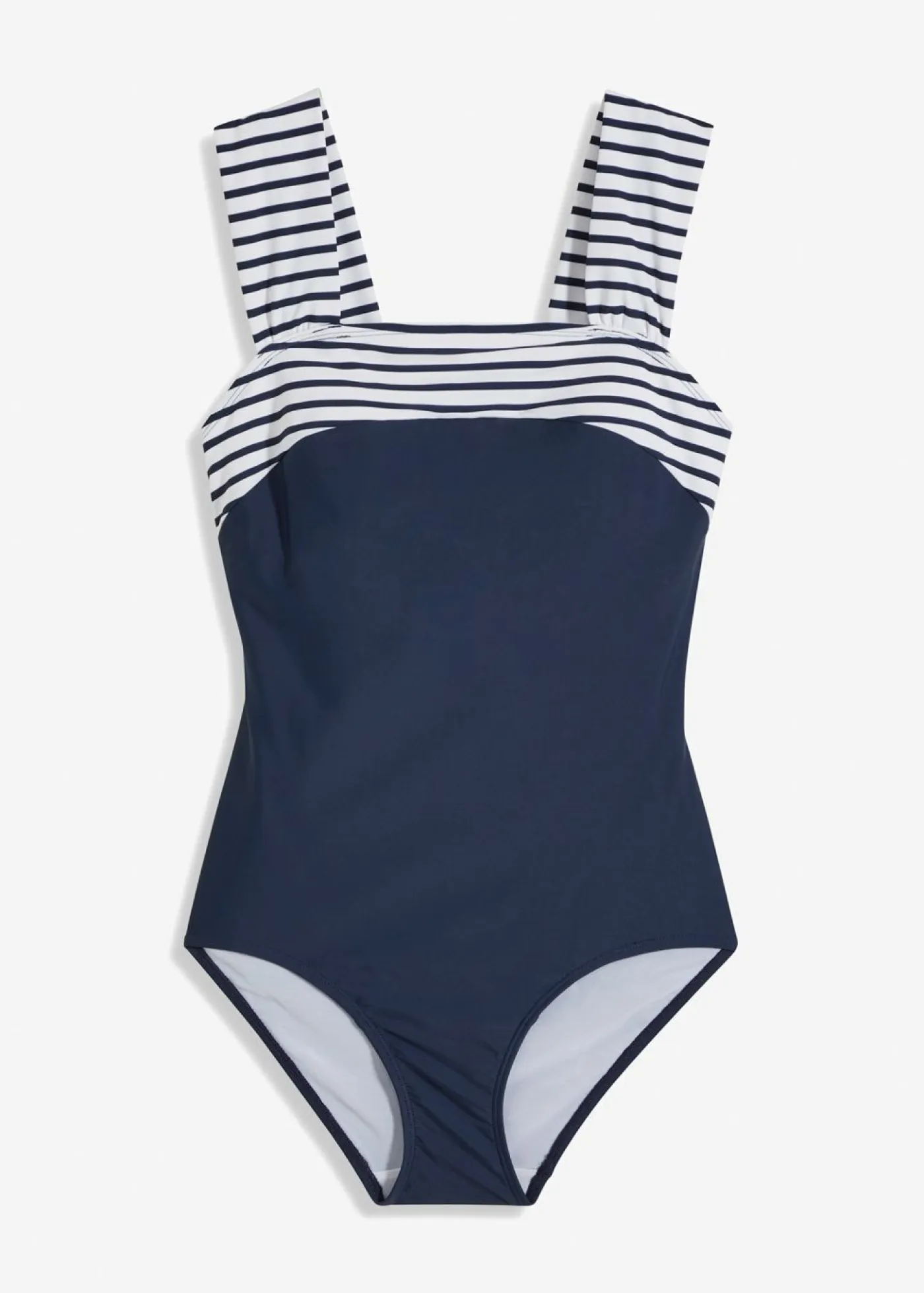 Mujer bonprix bonprix Bañador con efecto moldeador medio y tirantes anchos