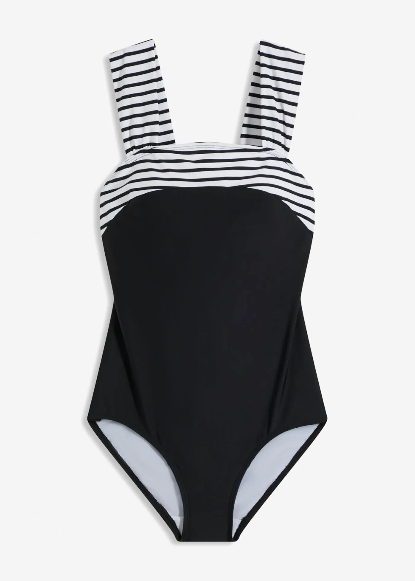 Mujer bonprix bonprix Bañador con efecto moldeador medio y tirantes anchos