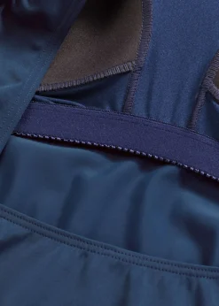 bonprix bonprix Bañadores>Bañador con escote pronunciado en la espalda Azul marino