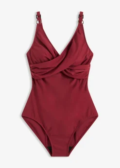 Mujer bonprix bonprix Bañador con gran efecto moldeador y aspecto cruzado