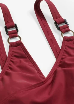 Mujer bonprix bonprix Bañador con gran efecto moldeador y aspecto cruzado