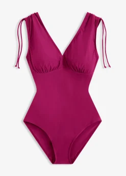 Mujer bonprix bonprix Bañador con ligero efecto moldeador y tirantes anchos
