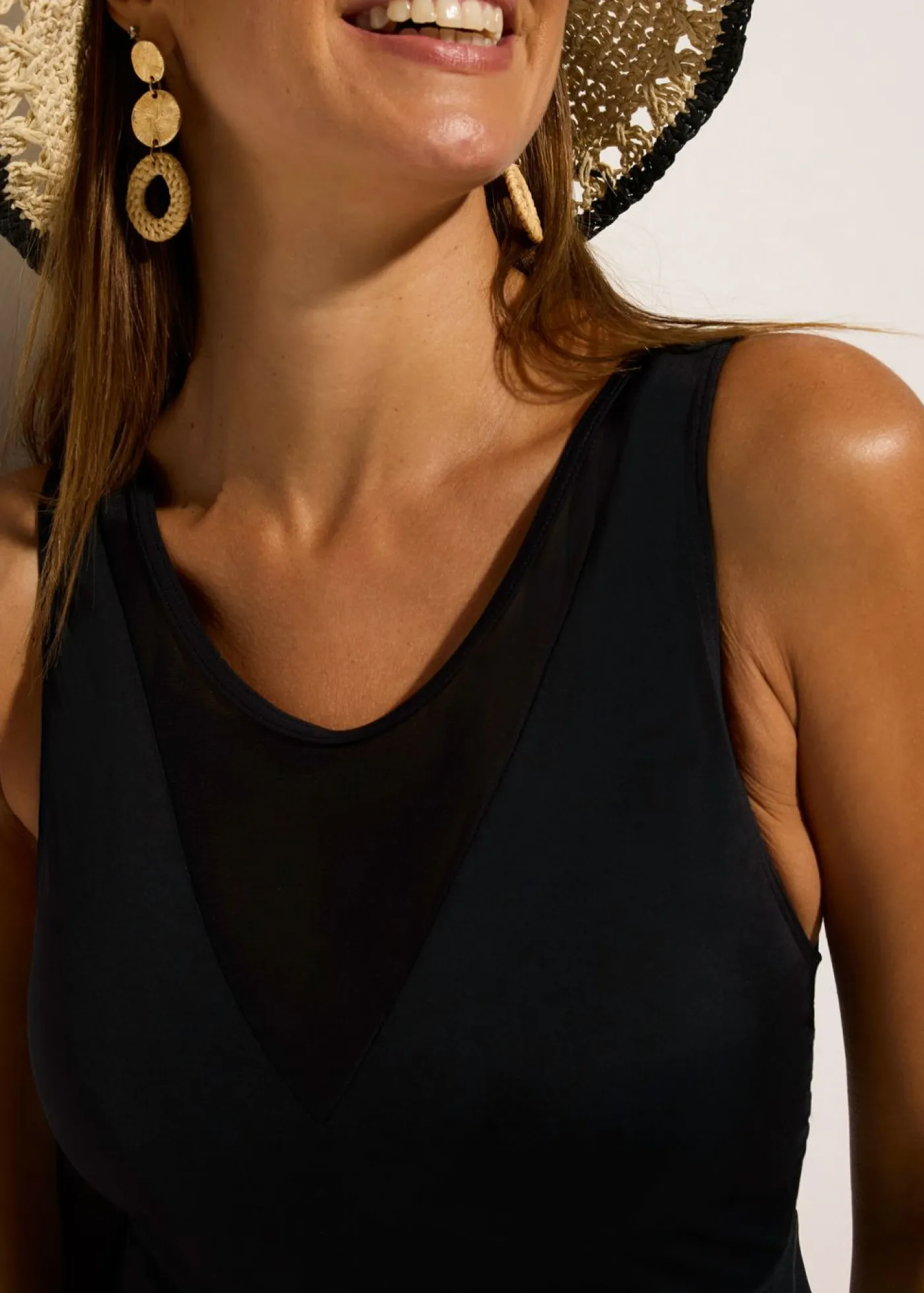 Mujer bonprix bonprix Bañador con ligero efecto moldeador y mala