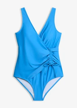 Mujer bonprix bonprix Bañador con ligero efecto moldeador y fruncido